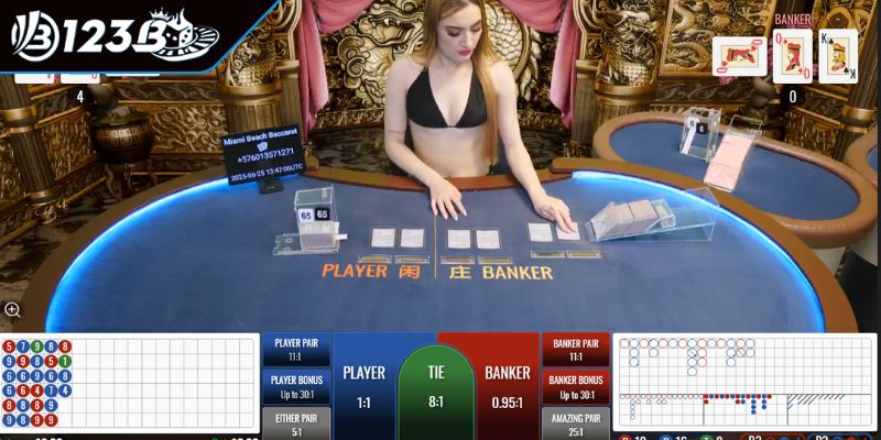 Baccarat với tỷ lệ thưởng siêu cao